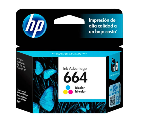 ventas de cartuchos hp 664 color